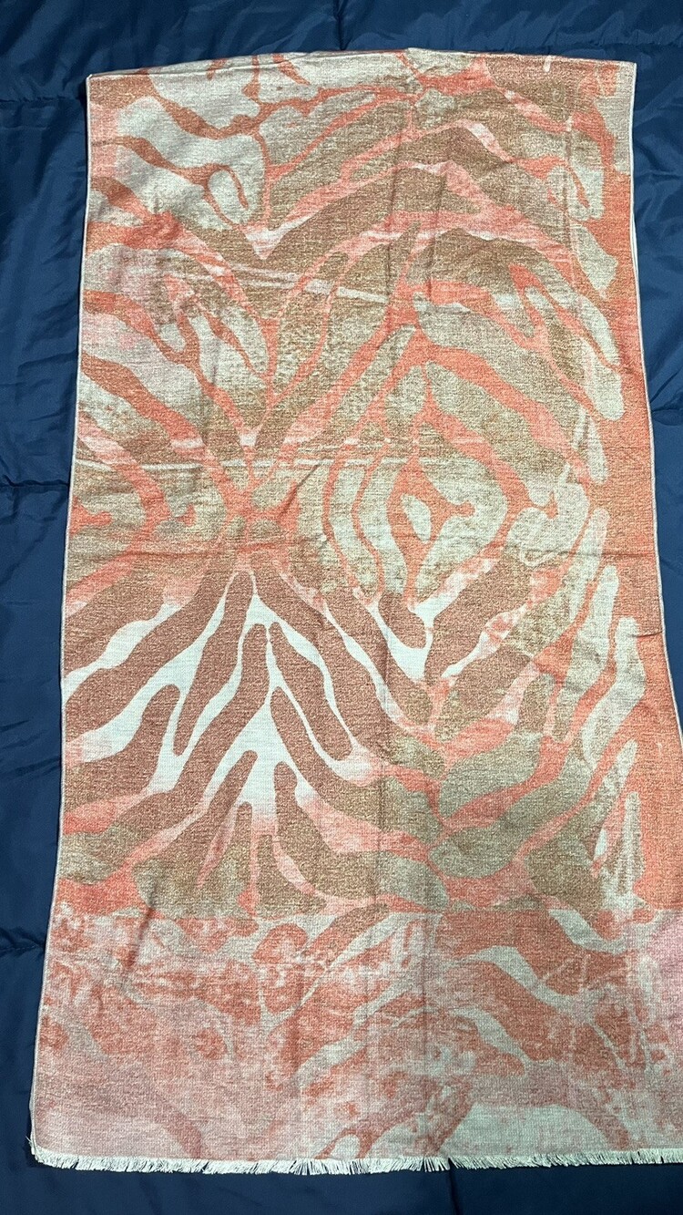 Beautiful New With Tags Kiton Napoli 100% Silk Scarf ~ Made in Italy